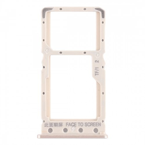 Sim Tray Slot Holder for Xiaomi Redmi 6 Gold Sim Tray Slot Holder for Xiaomi Redmi 6 Gold